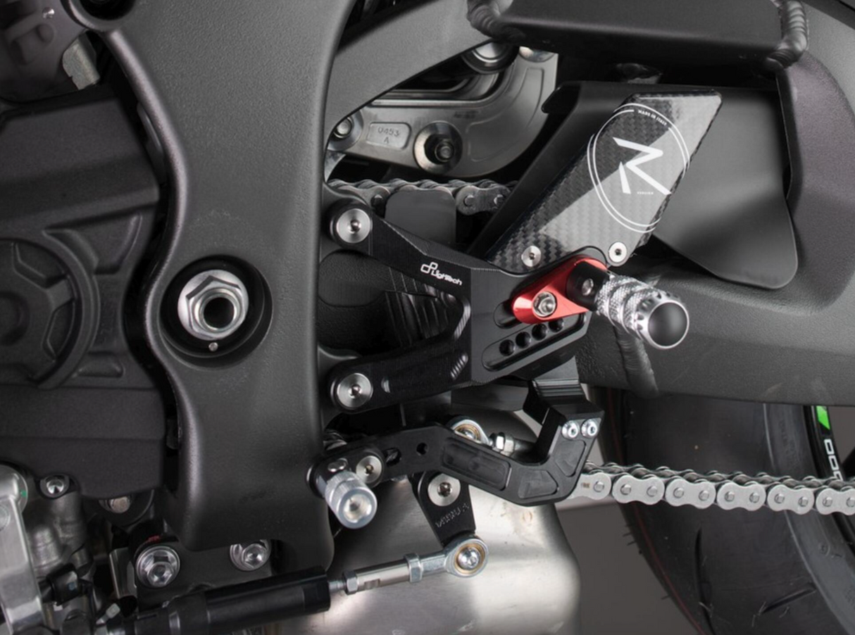 LighTech R Series Adjustable Rearsets (Kawasaki Ninja ZX10R/RR)