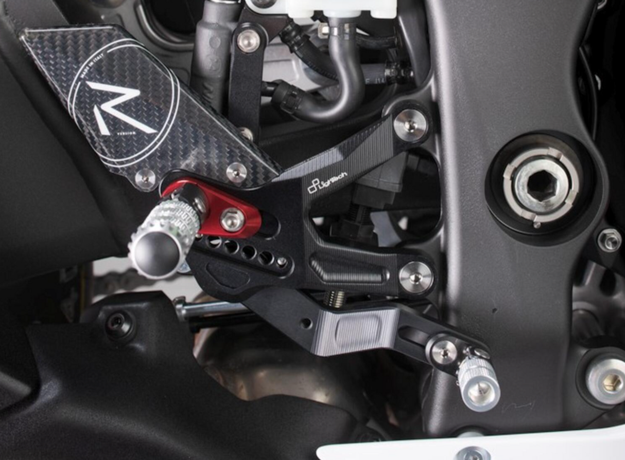 LighTech R Series Adjustable Rearsets (Kawasaki Ninja ZX10R/RR)