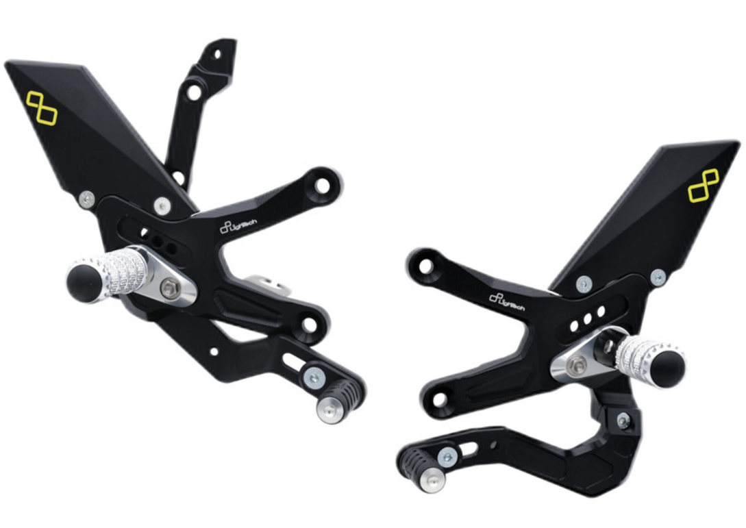 LighTech Adjustable Rearsets (Kawasaki Ninja ZX10R/RR)