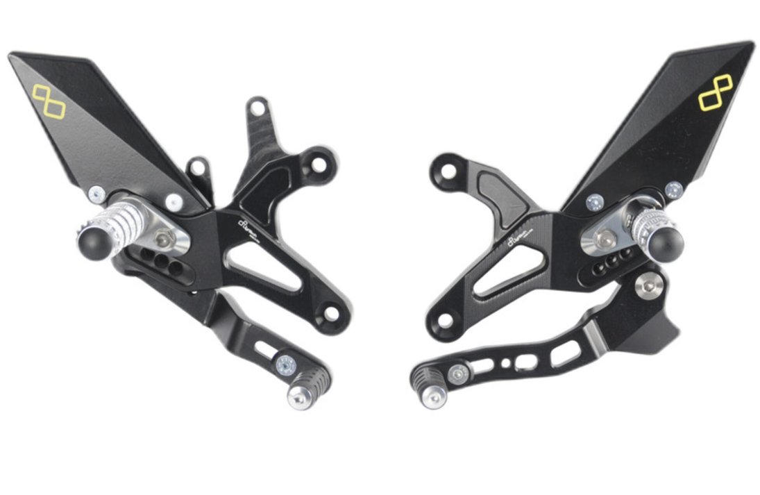 LighTech Adjustable Rearsets (Kawasaki Ninja ZX6R)