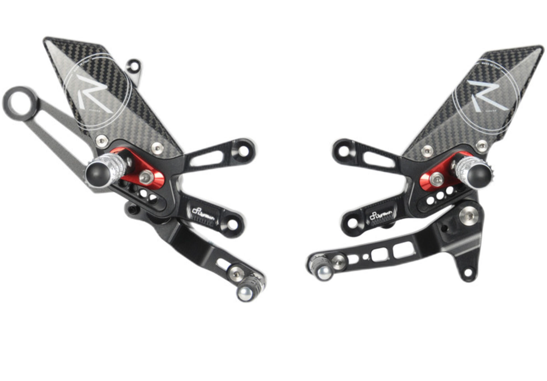 LighTech R Series Adjustable Rearsets (Aprilia RSV4 1100/Tuono 1100)