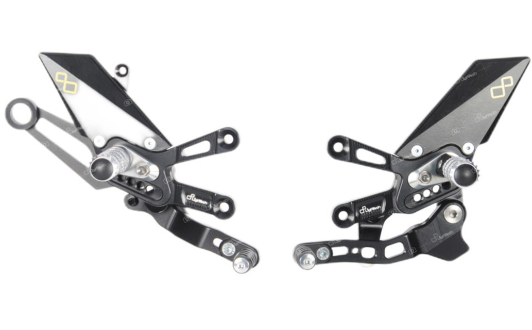 LighTech Adjustable Rearsets (Aprilia RSV4 1100/Tuono 1100)