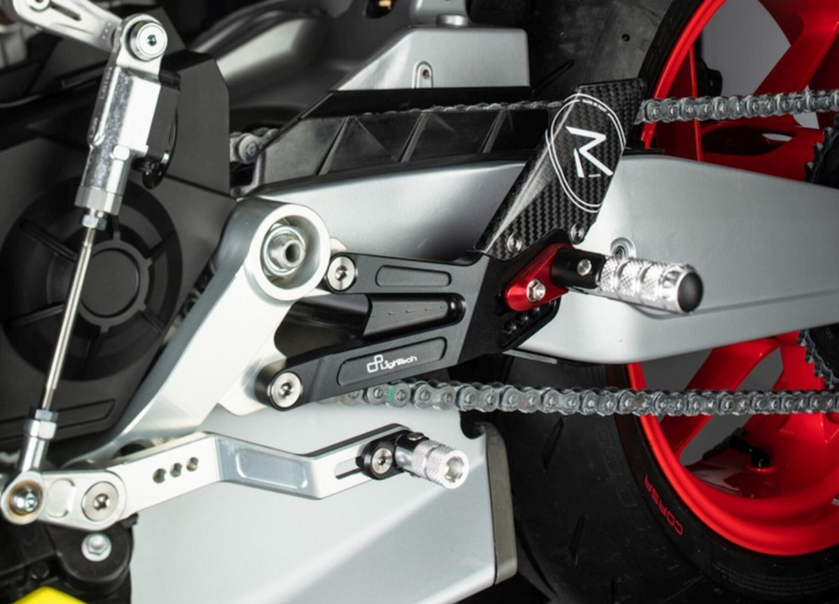 LighTech R Series Adjustable Rearsets (Aprilia RS 660/Tuono 660)