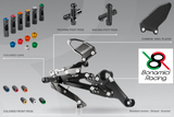 Bonamici Adjustable Rearsets (Kawasaki Ninja ZX6R)