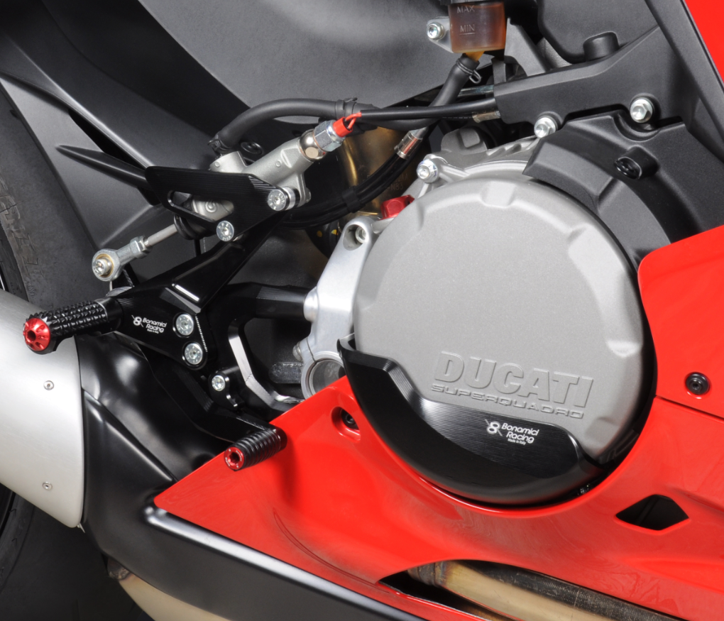 Bonamici Adjustable Rearsets (Ducati Panigale V2)