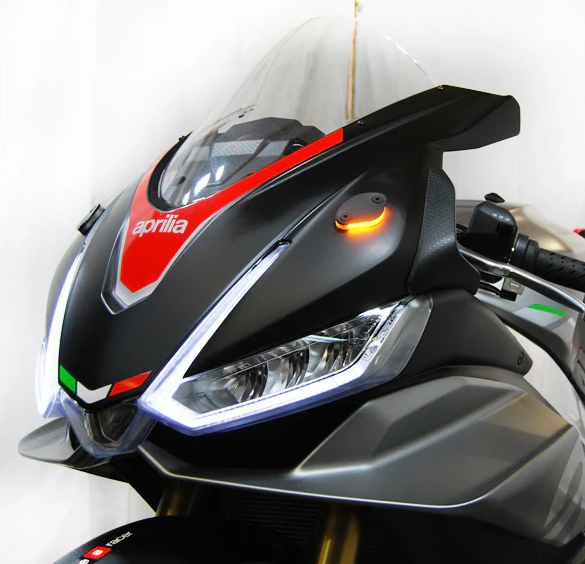 NRC Mirror Block Off Turn Signals (Aprilia RSV4 1100/Factory)