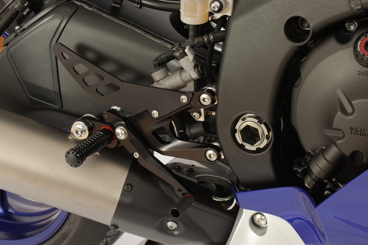 Gilles Tooling FXR Adjustable Rearsets (Yamaha R6)